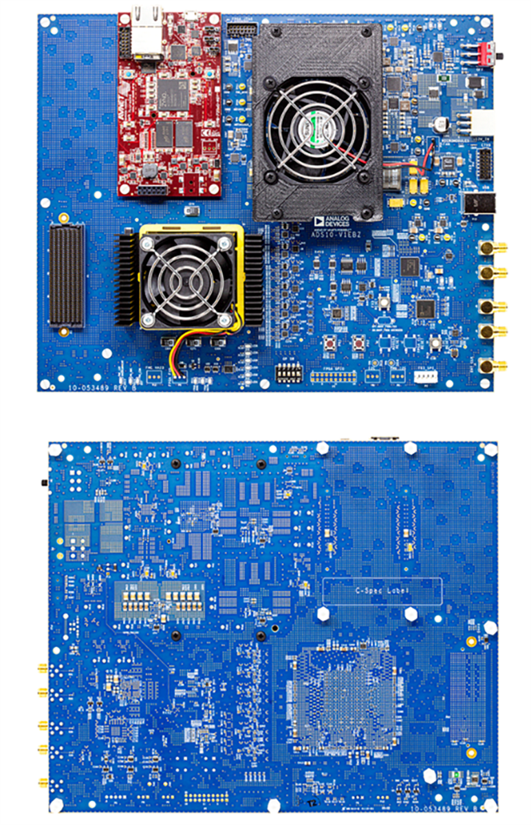 Plan mécanique - Analog Devices Inc. Carte porteuse haute vitesse ADS10-V1EBZ